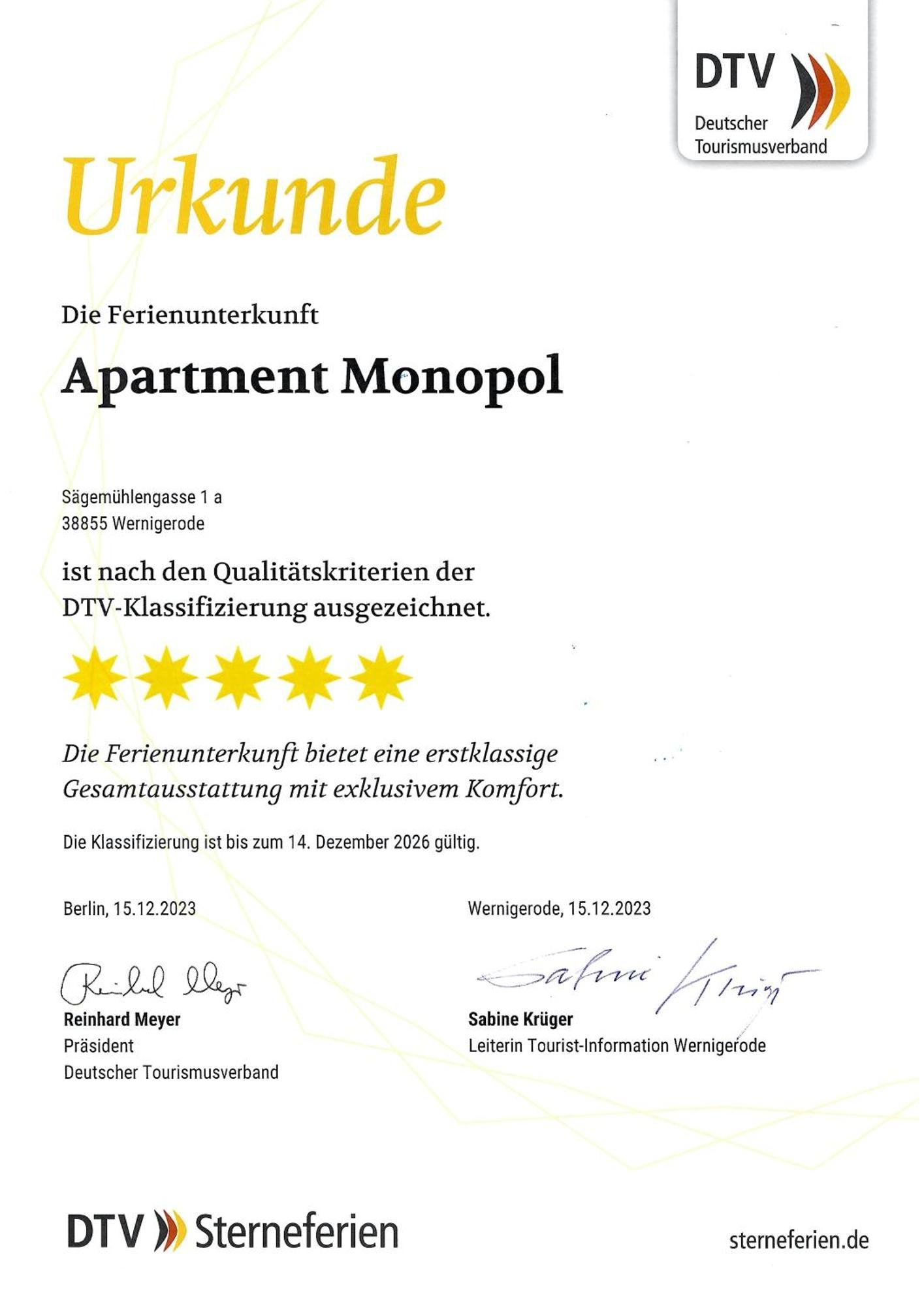 Monopol Apartments Wernigerode Exterior photo